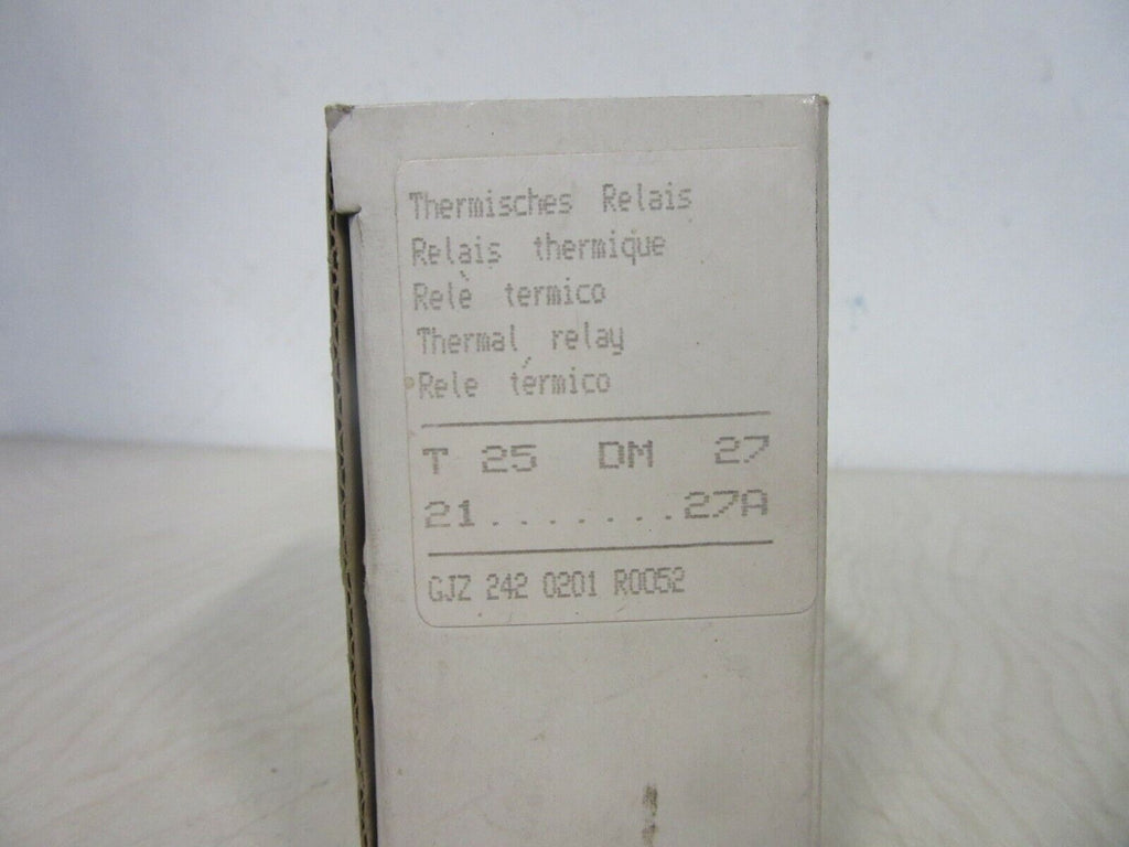 BBC Brown Boveri Thermische Relais T25 DM27 