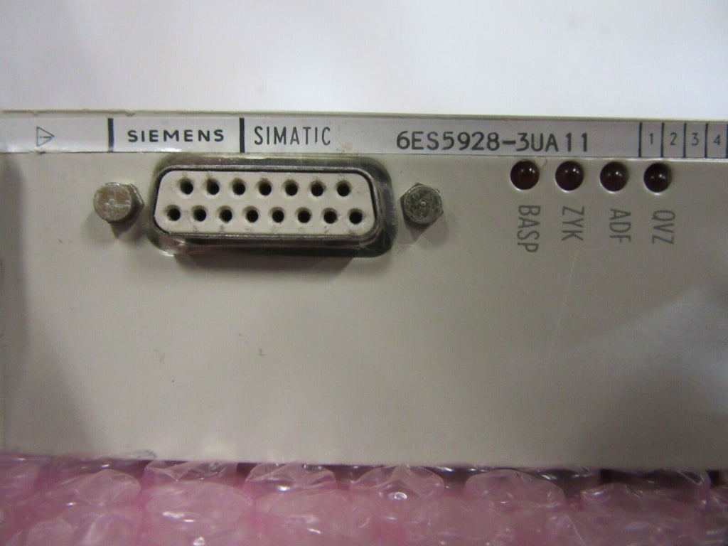 SIEMENS SIMATIC 6ES 5928-3UA11 Zentralbaugruppe + RAM 6S5377-0AA32 