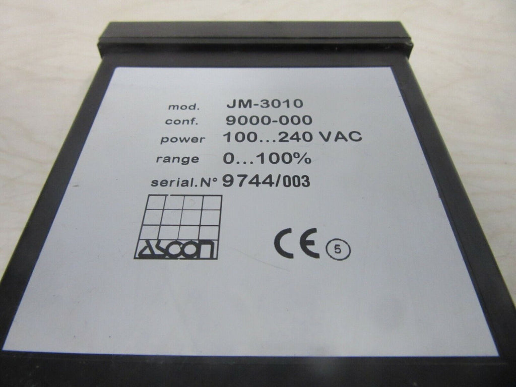 Ascon mod. JM-3010 CONF. 9000-000 & 4000-000