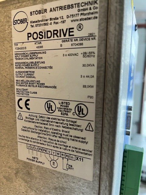 Stöber POSIDRIVE  FDS4300/B 22KW STOEBER