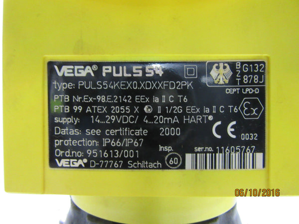 VEGA Puls54 Puls54KEX0.XDXXFD2PK - UNBENUTZT/UNUSED - 