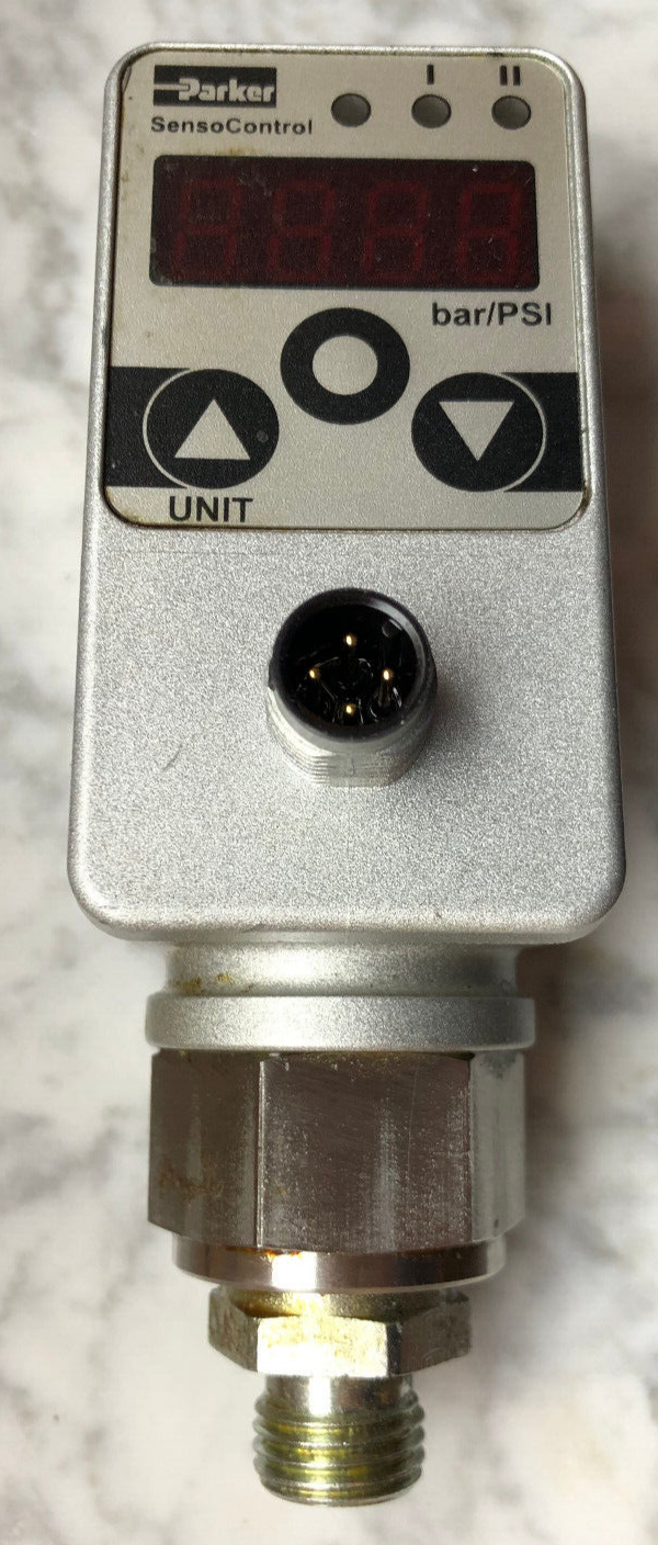 Parker Pressure Controller SCPSD-400-04-27, 400 bar, Ub: 15....30VDC