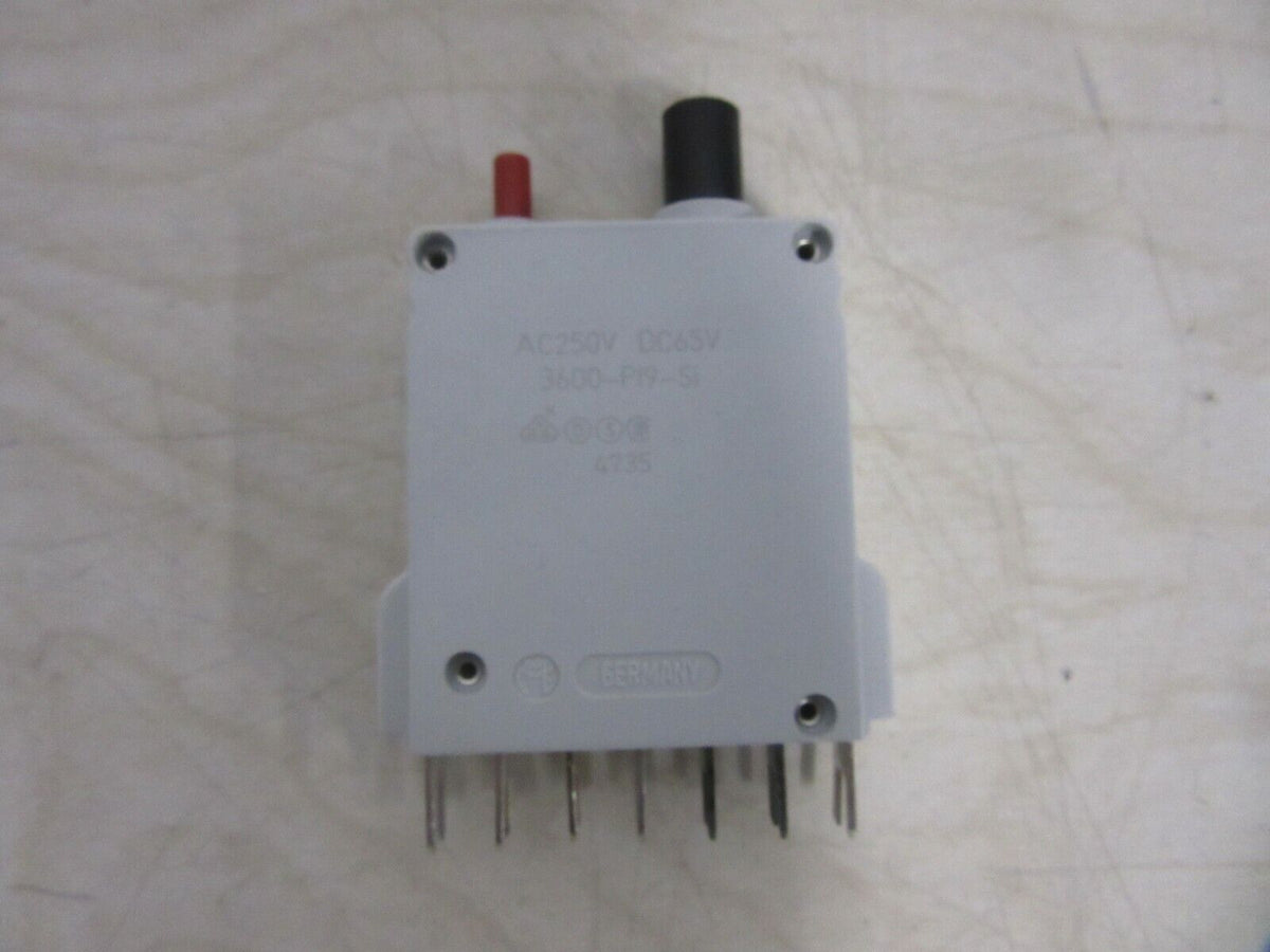 E-T-A Sicherungsautomat, 10pieces,  AC250V DC65V 3600-PI9-Si