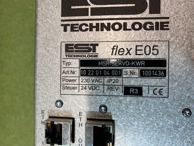 EST Technologie  flex E05 MSR-SERVO-KWR Art.Nr. 10220104001