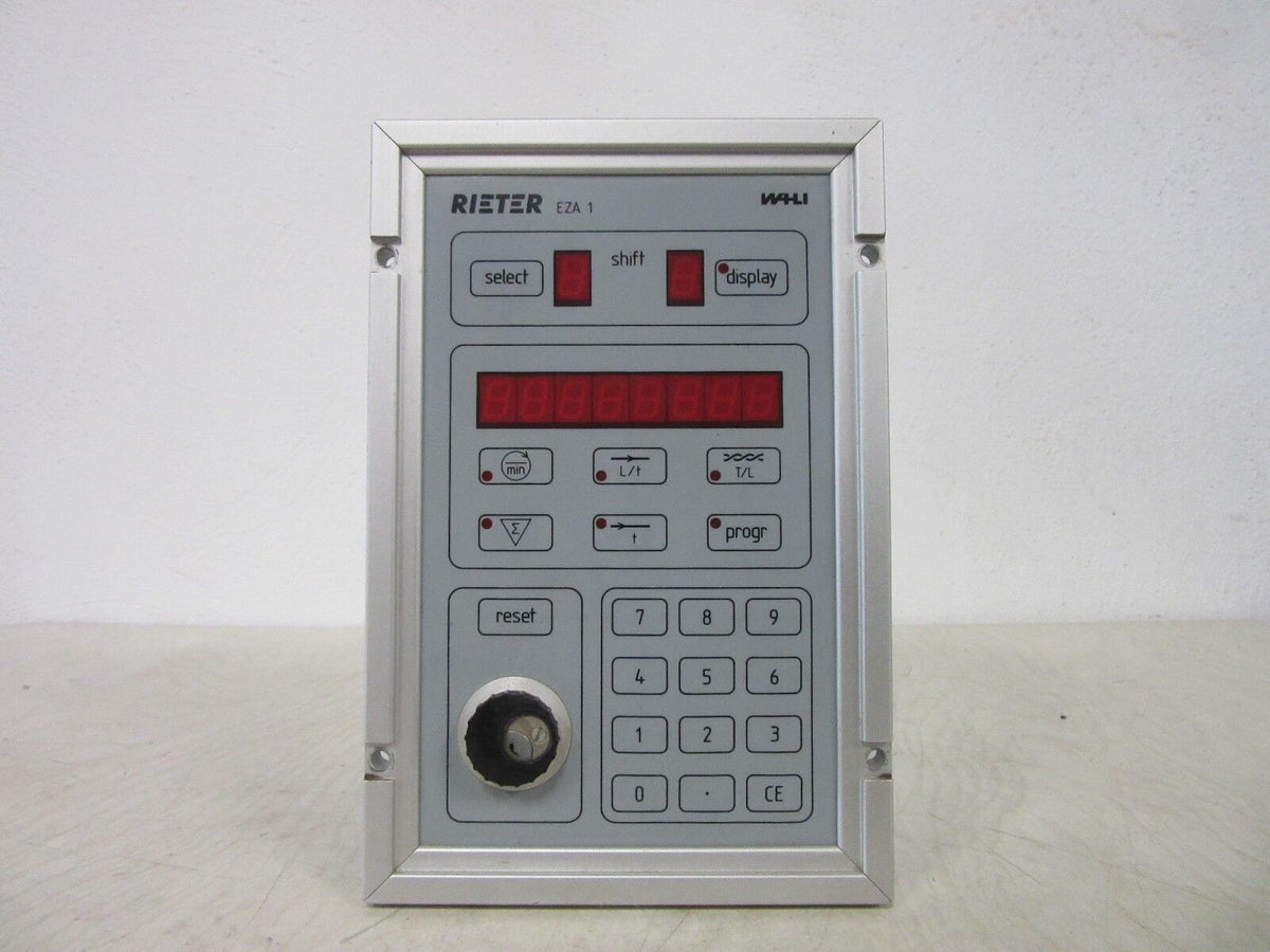 Rieter EZA 1 WAHLI 250 VAC 24 VDC