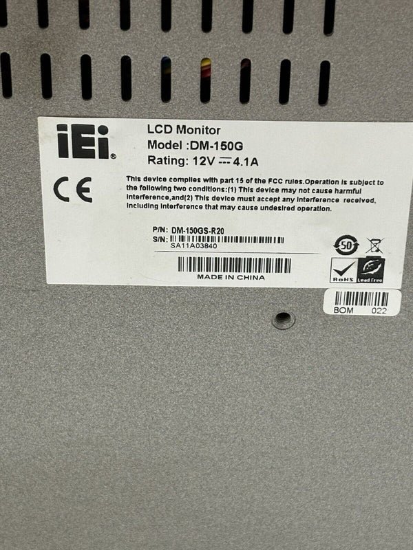 iEi LCD Monitor DM-150GS-R20