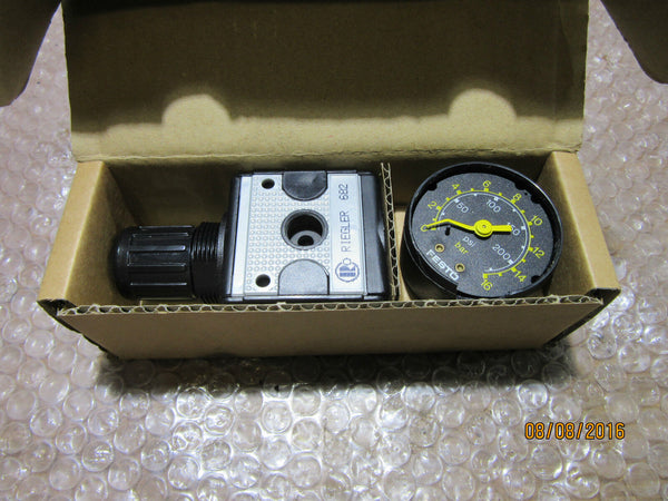RIEGLER R11-16 Pressure regulator multifix/G 1/4 0.5-16bar - UNBENUTZT/UNUSED - 