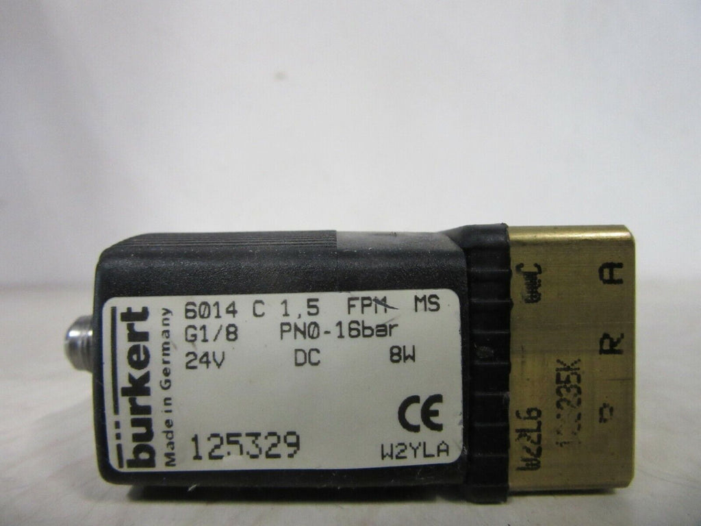 Bürkert Burkert 6014 C 1,5 FPM MS Magnetventil