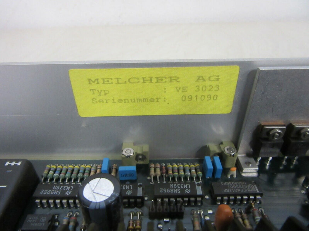 Rieter RMC 24/5v 10 Melcher AG VE 3023 I/O Module RMC 24/5V 10