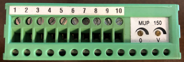 novotechnik Messwertumformer Typ MUP100-5 Art.-Nr. 054051
