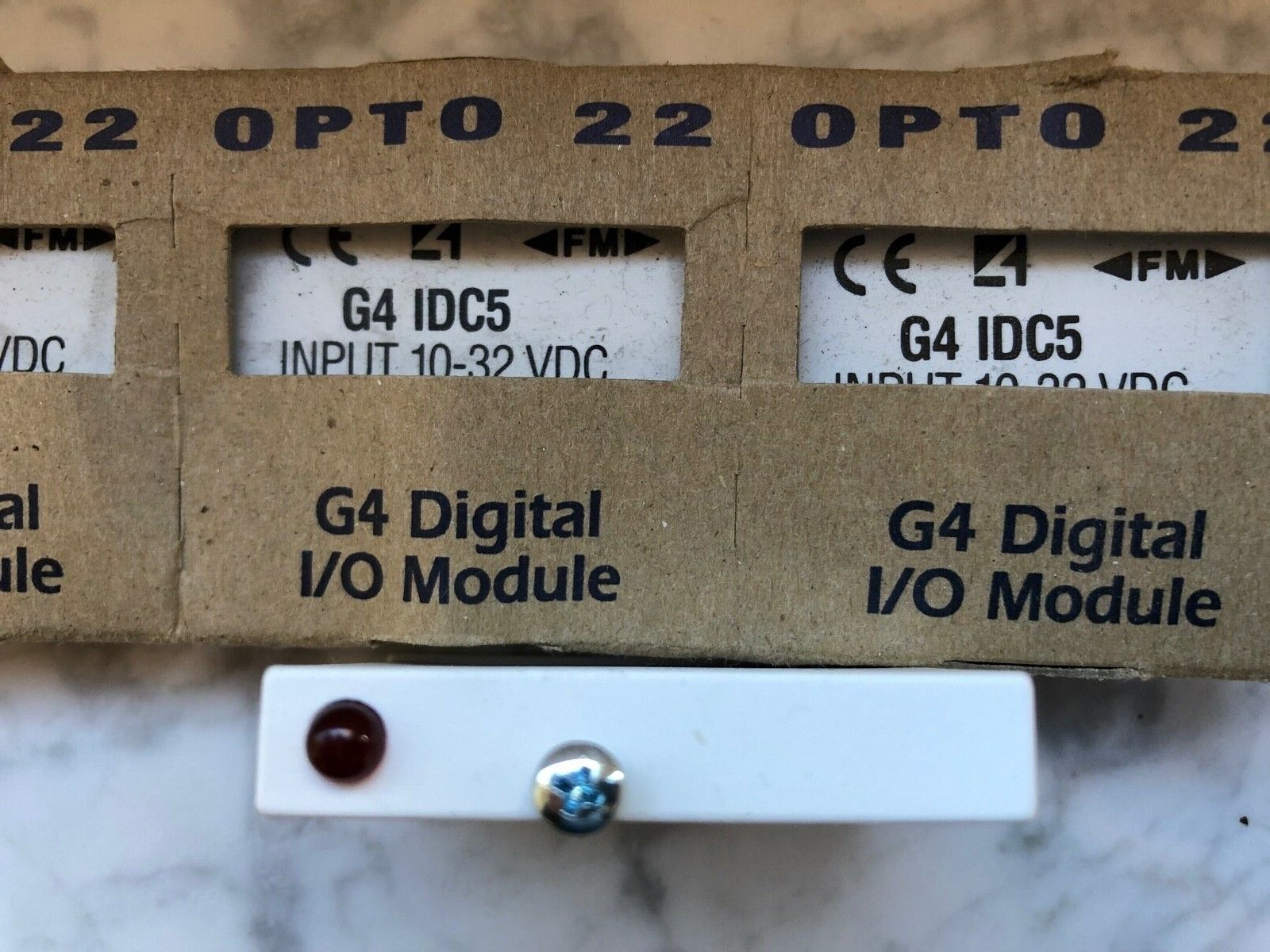 Opto 22 G4 IDC5 G4 Digital I/O-Module Input 10-32V 5Volt Logic 4 Stück/ 4 Pieces