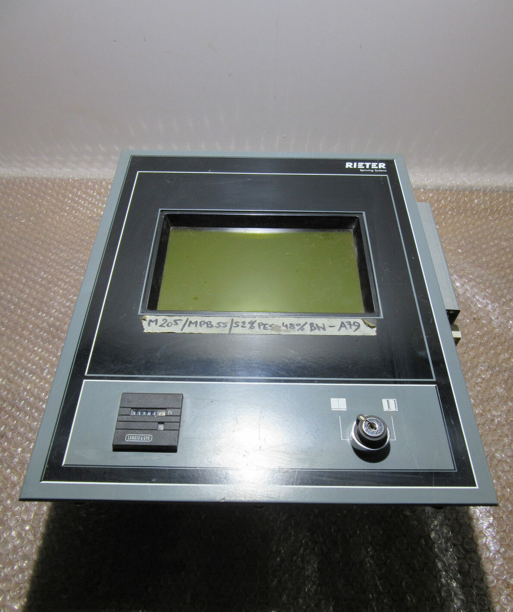 RIETER Bedienpanel Operator Panel Bediengerät