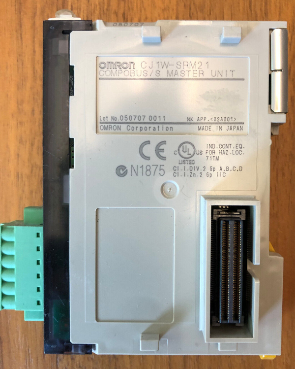 OMRON CJ1W-SRM21 Compobus/S Master Unit