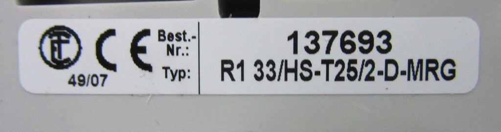 Elektra R1 33/HS-T25/2-D-MRG (137693) -unused-