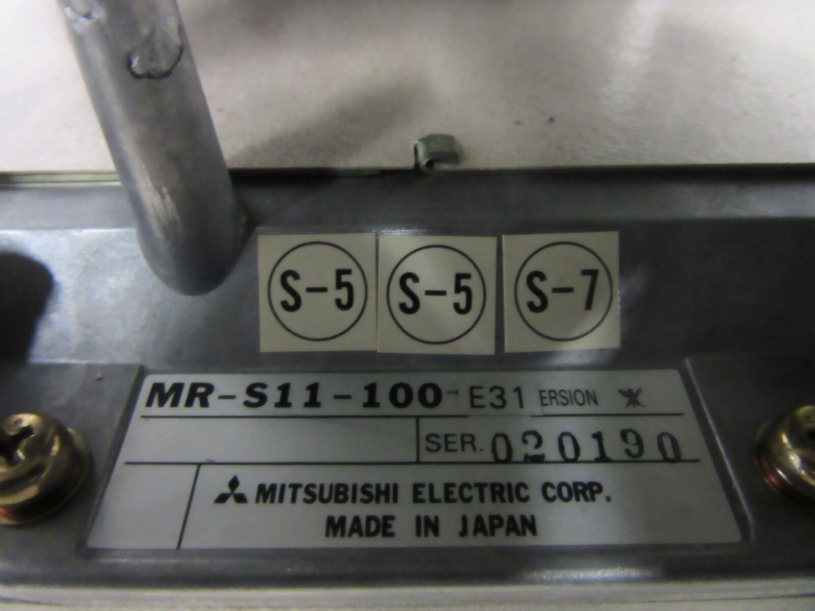 Mitsubishi MR-S11-100-E31 -used-