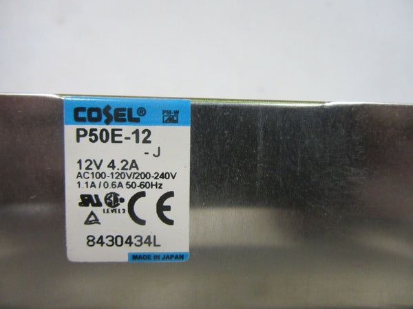 Cosel PMC50E-12 Power Supply 12V 4,2A PMC series