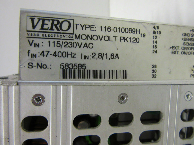 Monovolt PK120 Vero 116-010069H