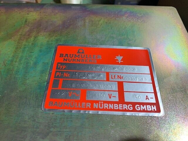 Baumüller BKF12/50/400-3010001 Baumueller