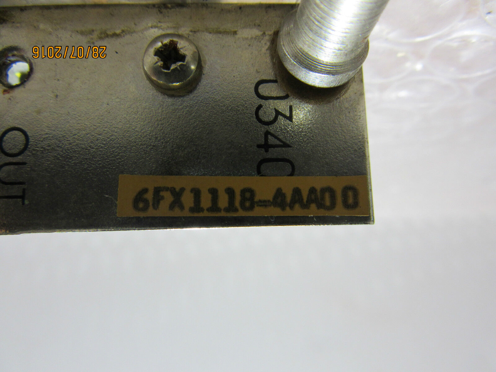 SIEMENS 6FX1118-4AA00 E-Stand: E - used - 