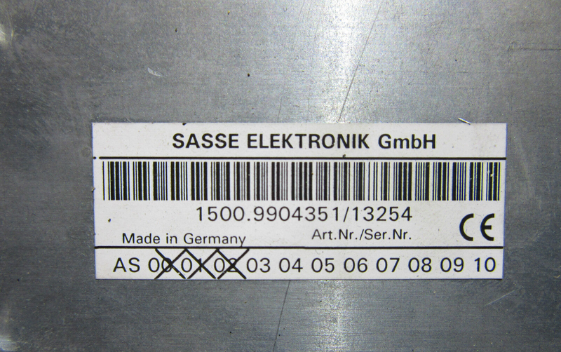 SASSE ELEKTRONIK Keyboard 1500.9904351/13254