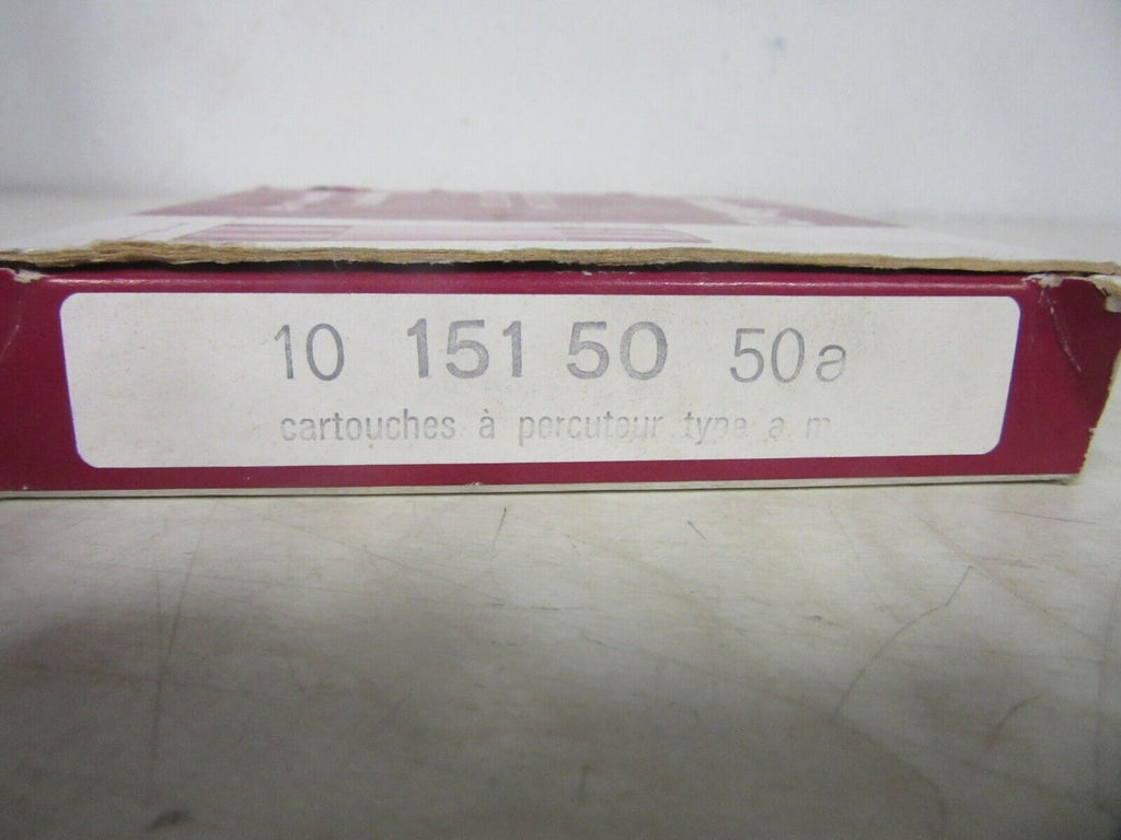 Sicherung Typ: aM   22 x 58 50A  500V (1 Packung=10 Stück)