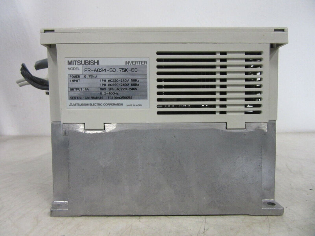 Mitsubishi Freqrol - A024 FR-A024-S0.75K-EC Inverter 0.75kW