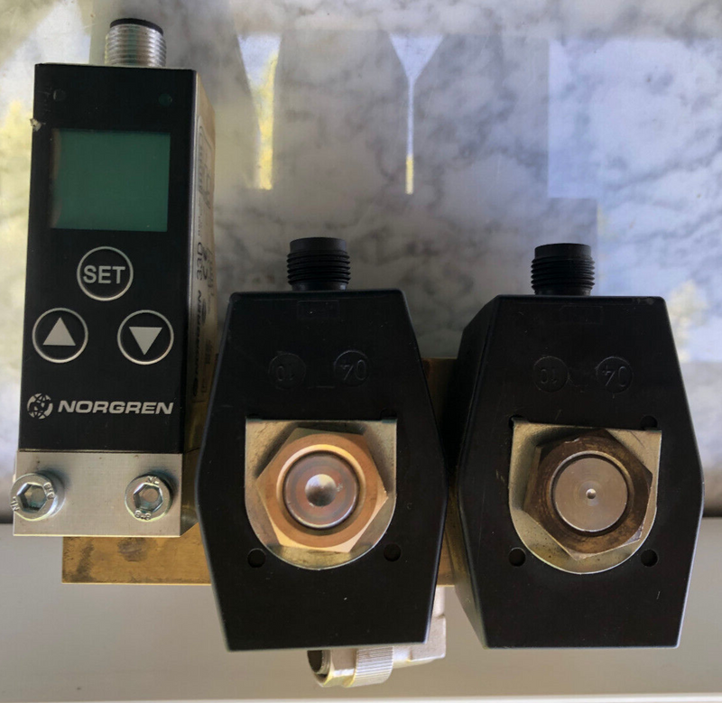 Norgren 9521663381102400 Magnetventilblock mit Drucksensor 24 V 0863099
