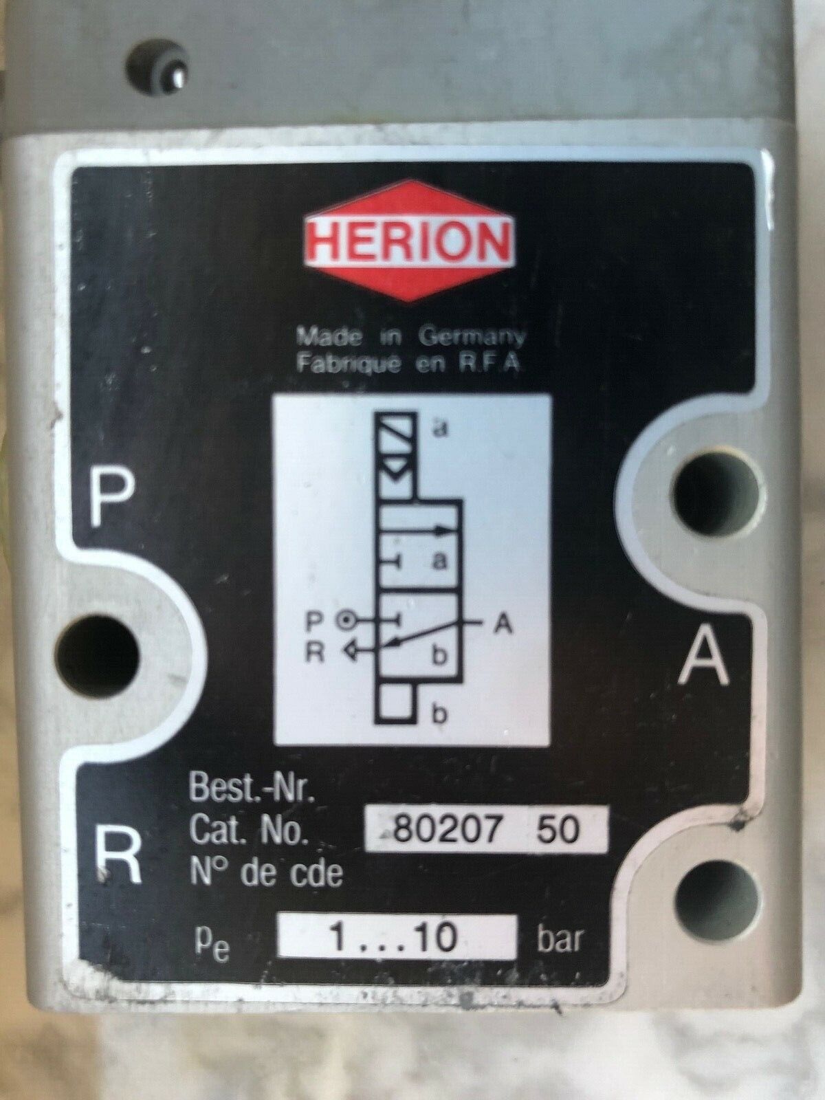 HERION Ventil 80207 50