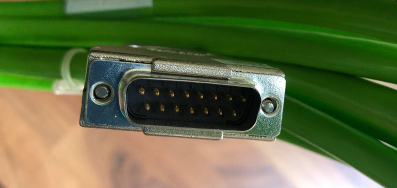 Kabel igus chainflex Länge: 6,6 m, Daten siehe Fotos: AWM Style 2502