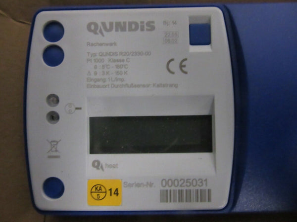 QUNDIS Rechenwerk R20/2330-00 Pt 1000 Klasse C