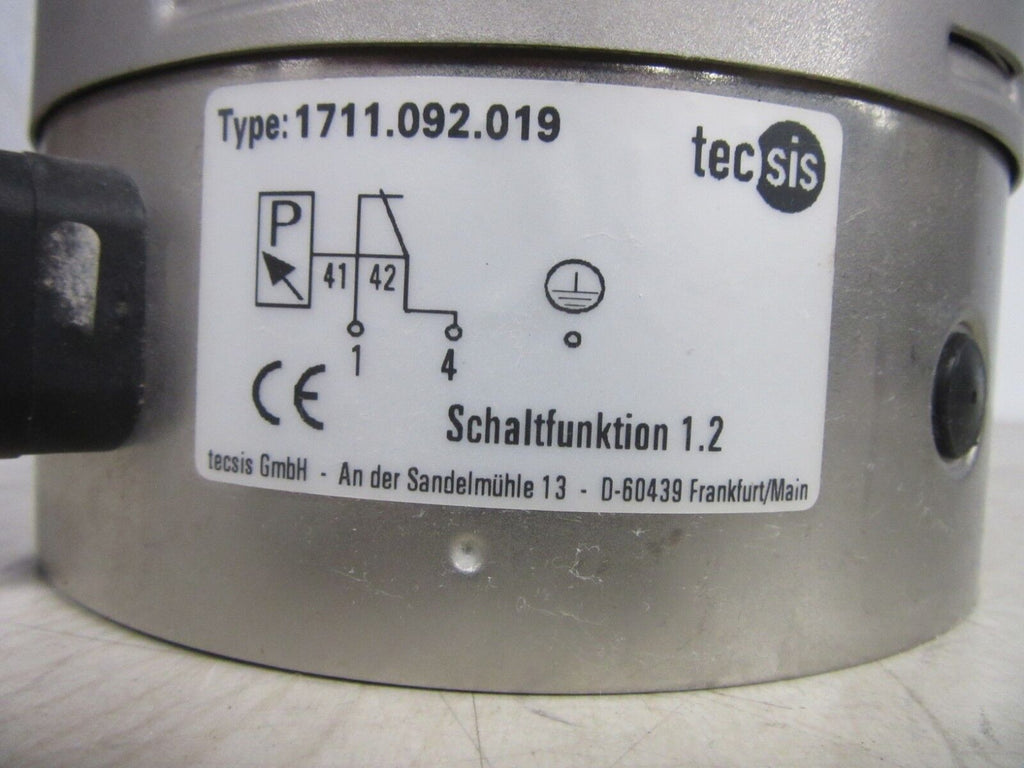 Tecsis 1711.092.019 tecsis Druckmessgerät Manometer 0...6000 bar 