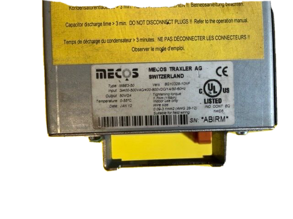 Mecos MBE3-50 Drive Control