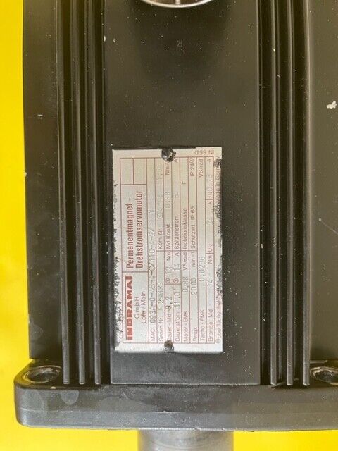 Indramat MAC 093A-0-WS-4-C/110-A-2/WI517 LV  Encoder 1424003-500 IdNr. 25004005