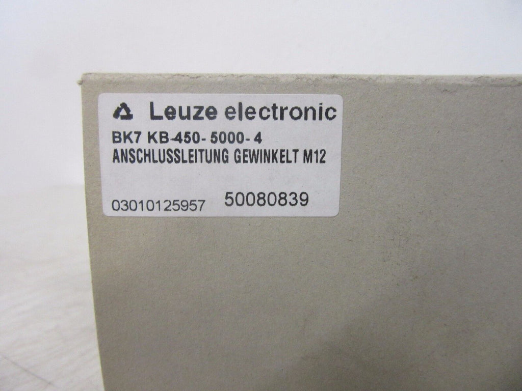 Leuze electronic BK7 KB-450-5000-4 Anschlussleitung gewinkelt