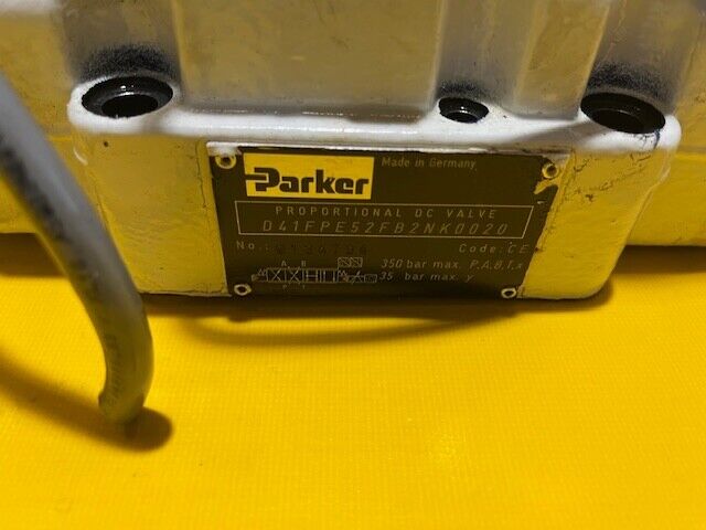 Parker Proportional Valve D41FPE52FB2NK0020 + D1FPE55H9NB0021D16