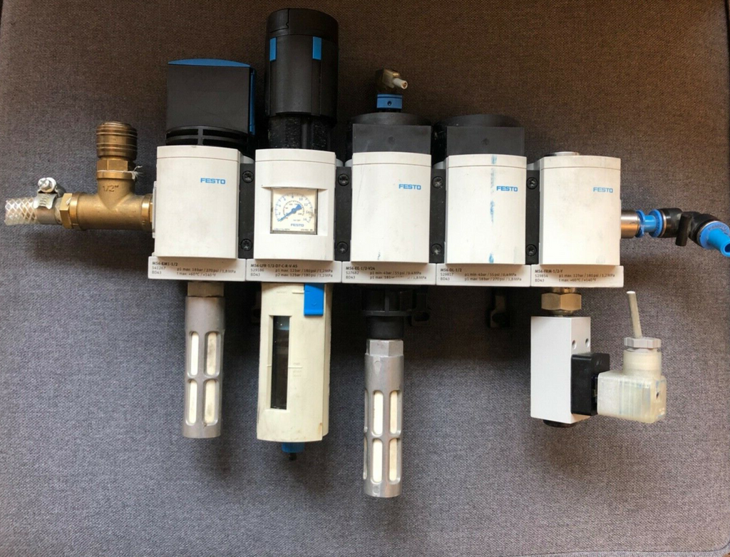 Festo M56-EM-1-1/2+M56-LFR-1/2-C-R-V-AS+M56-EE-1/2-V24+M56-DL-1/2+M56-FRM-1/2-Y