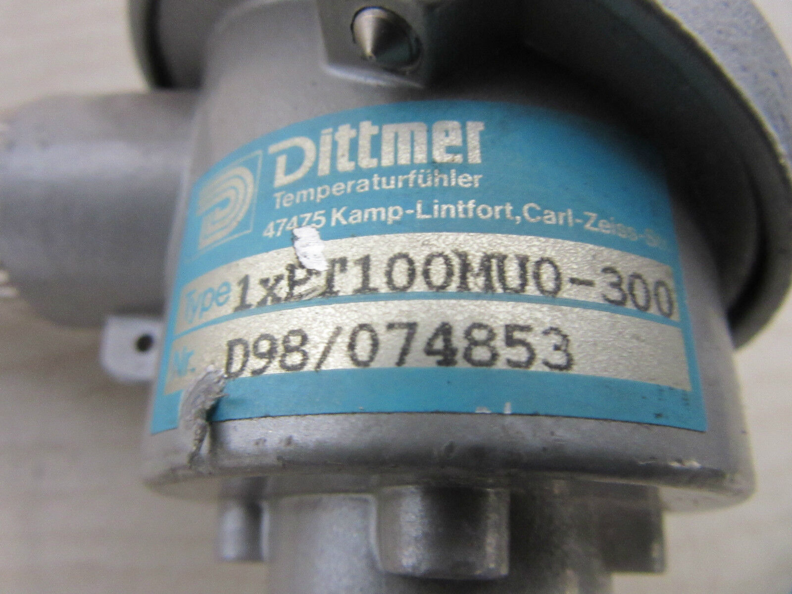 Dittmer 1xPT100MU0-300