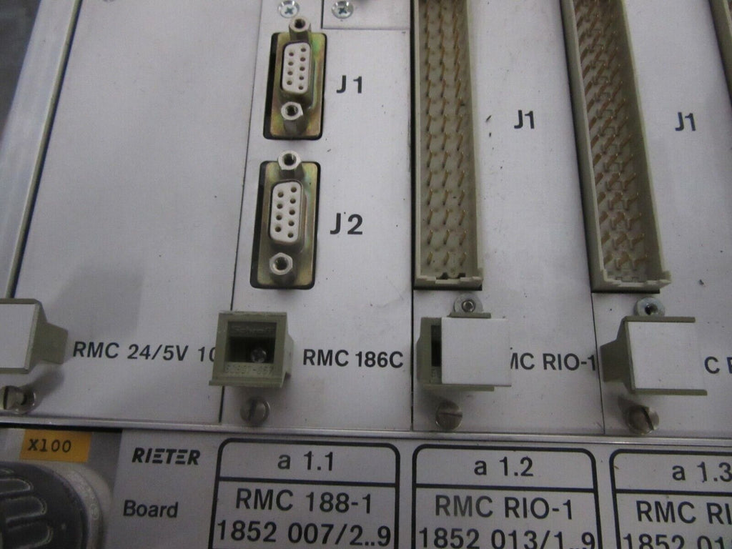 Rieter Complete PLC mit RMC 24/5V 10 RMC186C RMC RIO-1