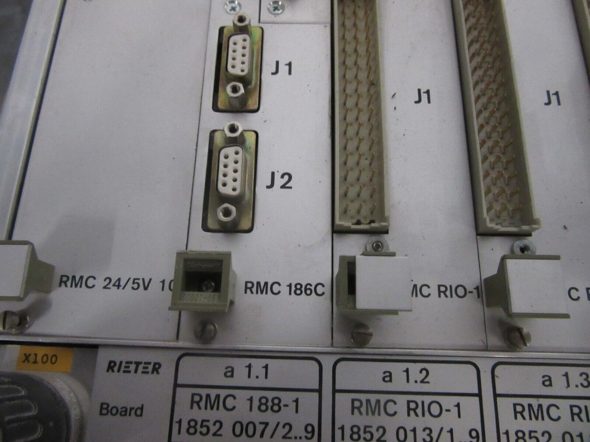 Rieter Complete PLC mit RMC 24/5V 10 RMC186C RMC RIO-1