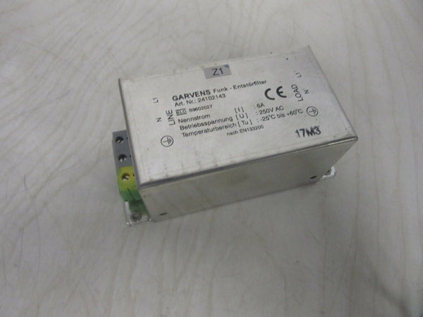 Garvens Funk Entstorfilter B9602027