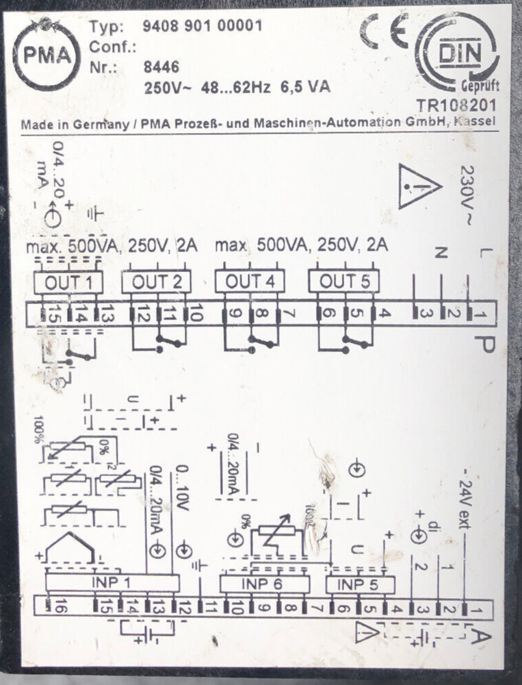 PMA KS92 Type 9408 901 00001