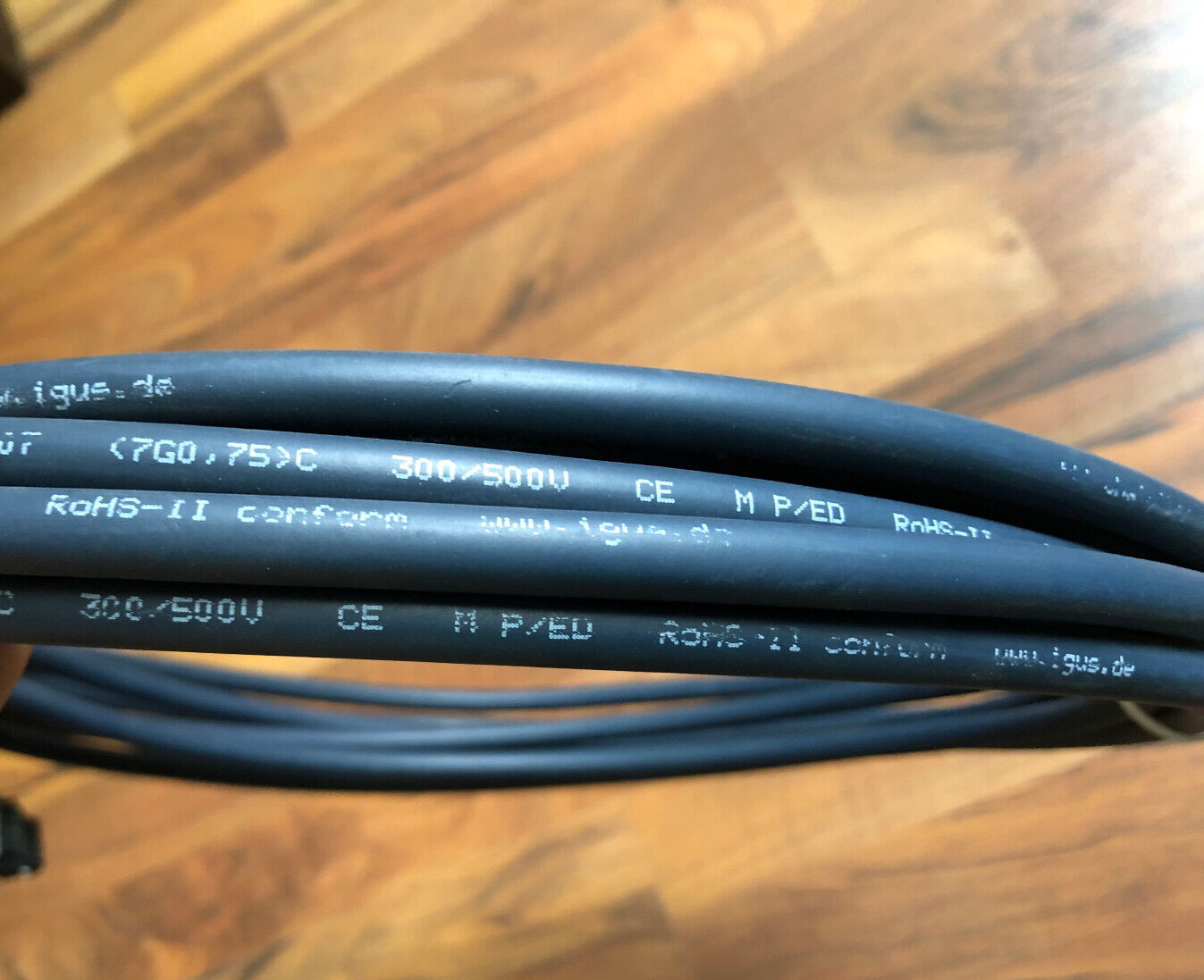 Kabel Servomotor  Länge: 7.1m, techn. Daten siehe Fotos: AWM Style 20234 IGUS