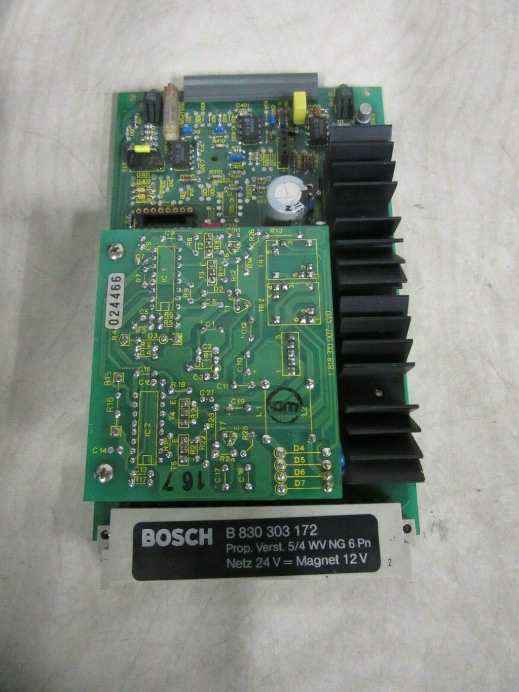 Bosch B 830 303 172 prop. verst. 5/4 WV NG 6 Pn