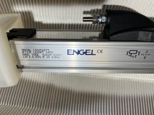 ENGEL Wegaufnehmer Lenght  0450 Code 02220-0642 Gefran PK-M-0450 XL 024B