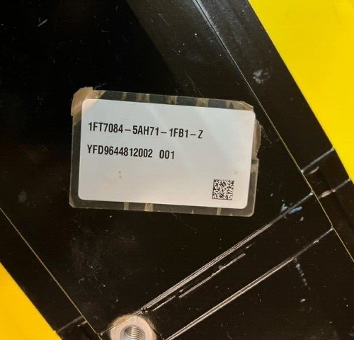 Siemens MOTOR 1FT7084-5AH71-1FB1-Z BRAKE 24V-