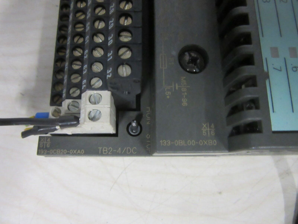 Siemens 133-0BL00-0XB0 193-0CB20-0XA0 TB2-4/DC ET 16DO