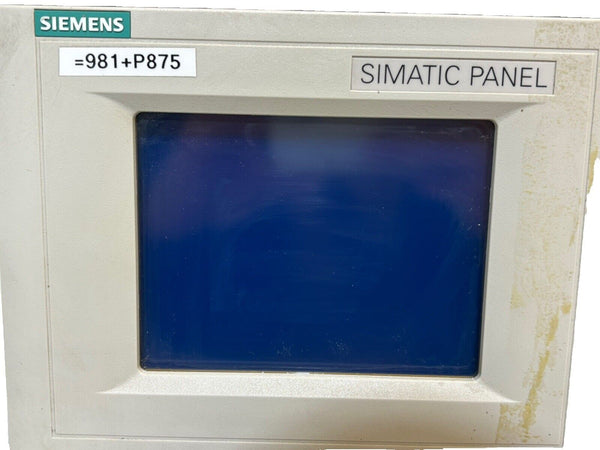SIEMENS 6AV6 545-0BB15-2AX0 Touch Panel