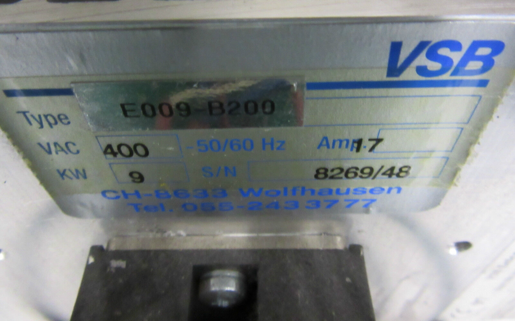 VSB E009-B200 400 VAC 9 KW 17 A
