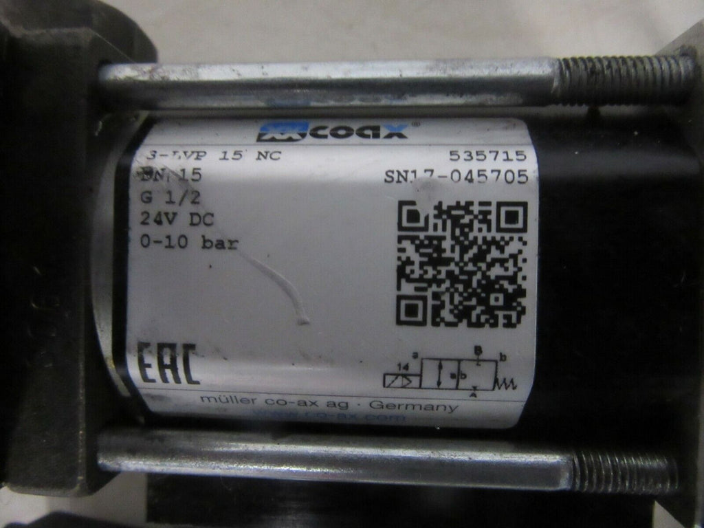 coax 3-LVP15 NC G1/2 0-10 bar+ Rexroth 1824210291 + Rexroth 0820019311