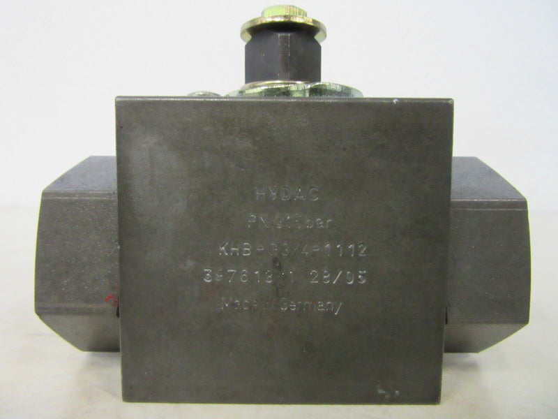 Hydac PN 315bar KHB-G3/4-1112 -unused-